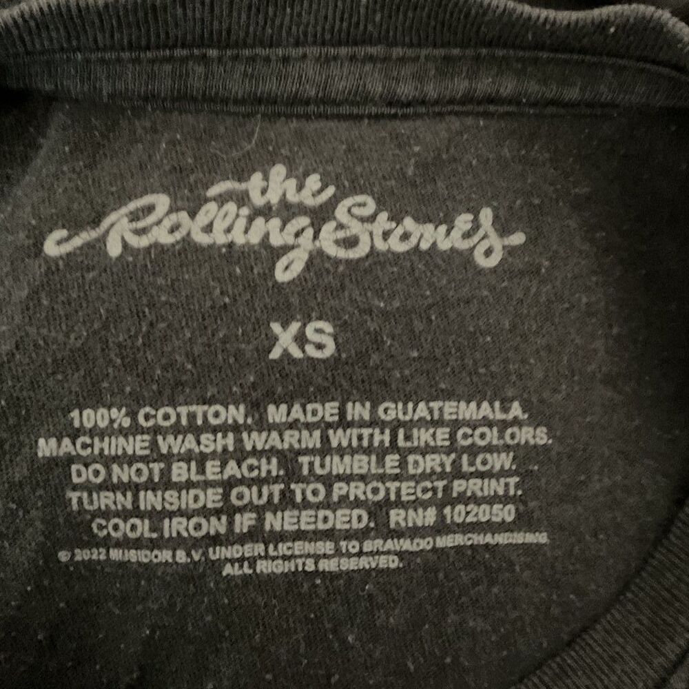 The Rolling Stones 1975 US Tour T-Shirt - Picture 2 of 3